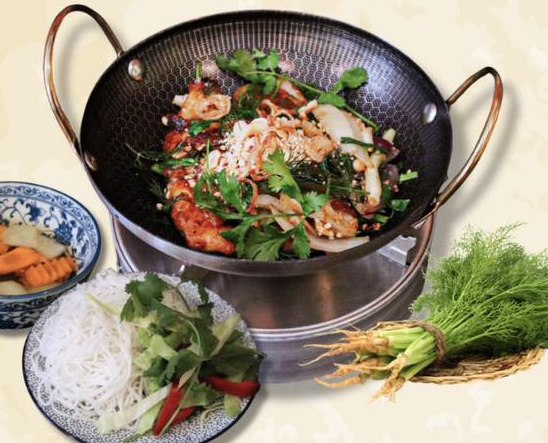Chả cá Lã Vọng — ryba po hanojsku z koperkiem